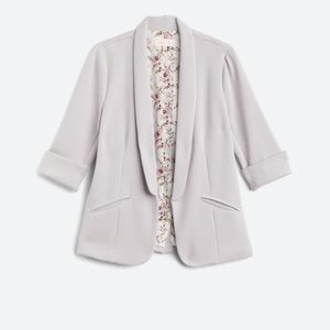 Hannah modal scuba blazer